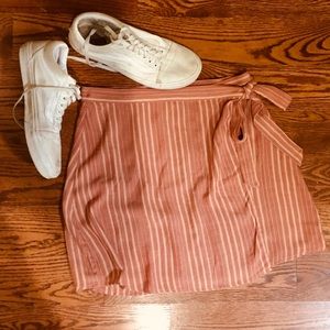 Brick rad mini skirt